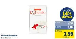 Makro Ferrero Raffaello aanbieding