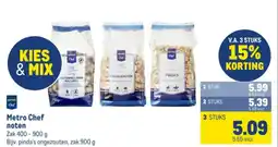 Makro Metro Chef noten aanbieding