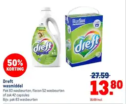 Makro Dreft wasmiddel aanbieding
