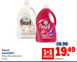 Makro Fleuril wasmiddel aanbieding
