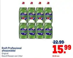 Makro Dreft Professional afwasmiddel aanbieding