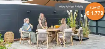 Tuinmeubelland Alora tuinset aanbieding