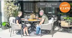 Tuinmeubelland Delvin Duuk tuinset aanbieding