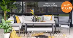 Tuinmeubelland Tineo lounge diningset aanbieding
