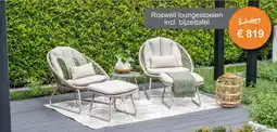 Tuinmeubelland Roswell loungestoelen aanbieding