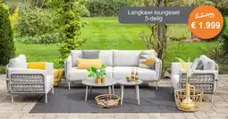 Tuinmeubelland Langkawi loungeset aanbieding