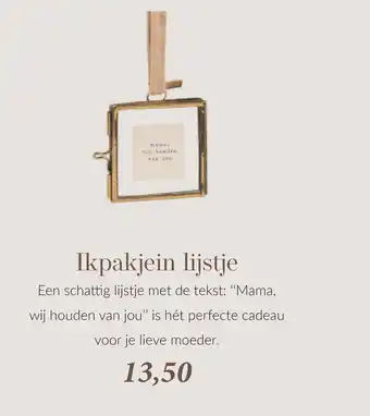 Babypark Ikpakjein lijstje aanbieding