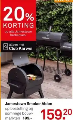 Karwei Jamestown Smoker Aldon aanbieding