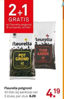 Karwei Fleurella potgrond aanbieding