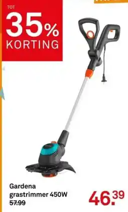 Karwei Gardena grastrimmer 450W aanbieding