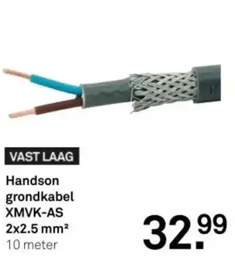 Karwei Handson grondkabel XMVK-AS aanbieding