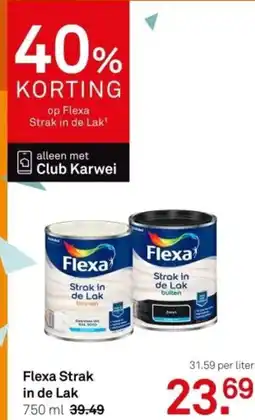 Karwei Flexa Strak in de Lak aanbieding