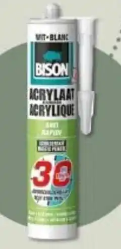 Karwei Bison acrylaatkit aanbieding