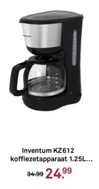 Karwei Inventum KZ612 koffiezetapparaat aanbieding