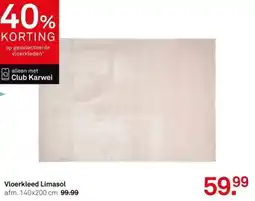 Karwei Vloerkleed Limasol aanbieding