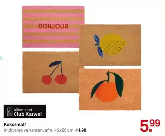 Karwei Kokosmat¹ aanbieding