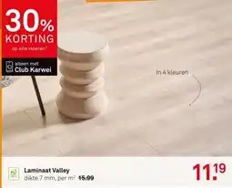 Karwei Laminaat Valley aanbieding