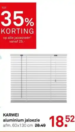 Karwei KARWEI aluminium jaloezie aanbieding