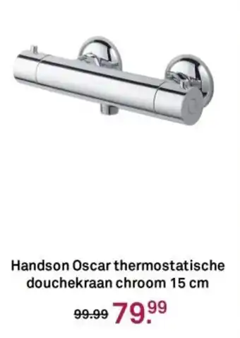 Karwei Handson Oscar thermostatische douchekraan chroom aanbieding