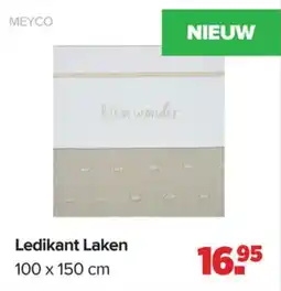 Baby-Dump Ledikant Laken aanbieding