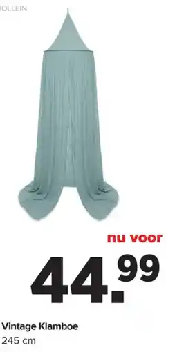Baby-Dump Vintage Klamboe aanbieding