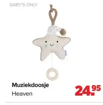 Baby-Dump Muziekdoosje Heaven aanbieding