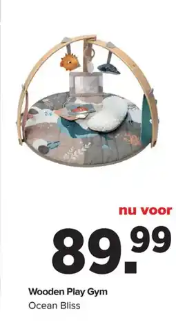 Baby-Dump Wooden Play Gym Ocean Bliss aanbieding