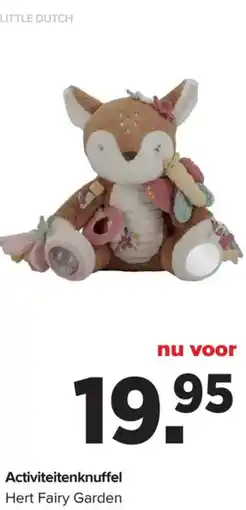Baby-Dump Activiteitenknuffel aanbieding