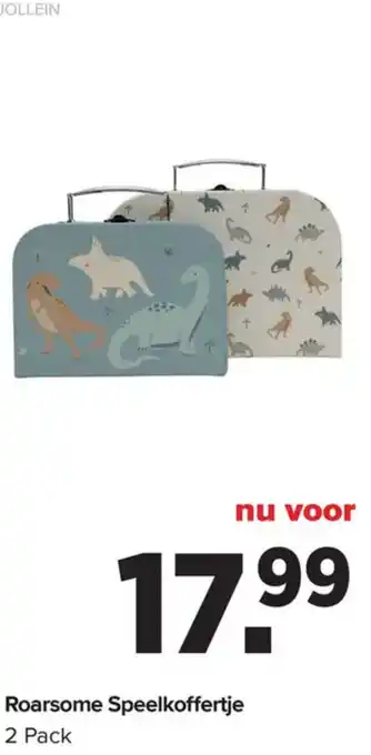 Baby-Dump Roarsome Speelkoffertje aanbieding