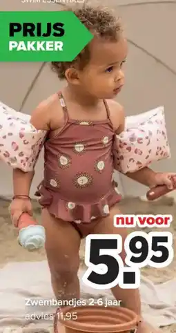 Baby-Dump Zwembandjes 2-6 jaar aanbieding