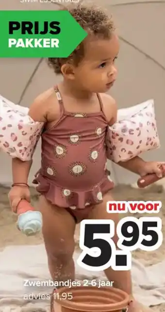 Baby-Dump Zwembandjes 2-6 jaar aanbieding