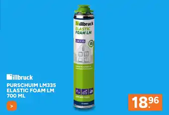 BOUWMAAT Purschuim LM335 elastic foam lm aanbieding
