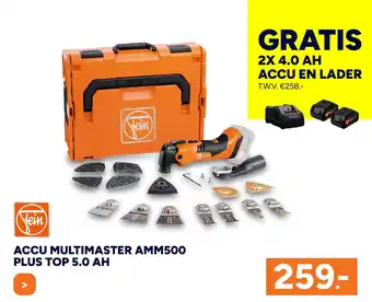 BOUWMAAT ACCU MULTIMASTER AMM500 PLUS TOP 5.0 AH aanbieding