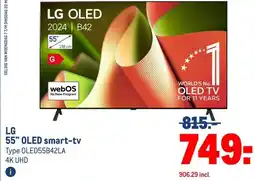 Makro LG 55 OLED smart-tv aanbieding