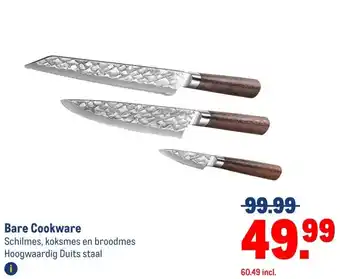 Makro Bare Cookware aanbieding