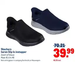 Makro Skechers heren Slip In instapper aanbieding