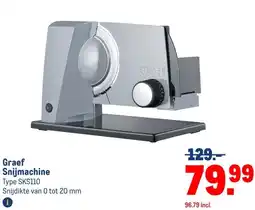 Makro Graef Snijmachine aanbieding