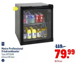 Makro Metro Professional frisdrankkoeler aanbieding