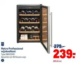 Makro Metro Professional wijnkoelkast aanbieding
