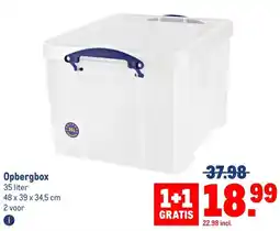 Makro Opbergbox aanbieding