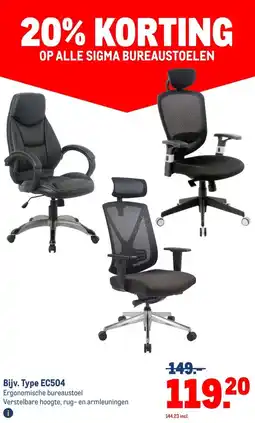 Makro Bijv. Type EC504 aanbieding