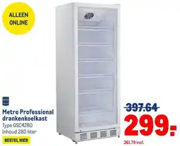 Makro Metro Professional drankenkoelkast aanbieding