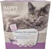 Bol.com Happy Home Hygiëne Wit Lavendel - Kattenbakvulling - 10 l Wit aanbieding
