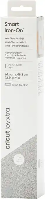 Amazon Cricut Xtra Smart Opstrijkbaar, Glitter Zilver, 48cm aanbieding