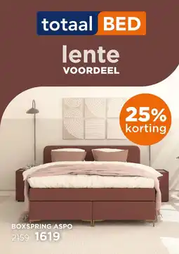 TotaalBED Boxspring Aspo aanbieding