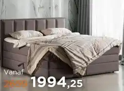 TotaalBED Opbergboxspring Aken met klep aanbieding