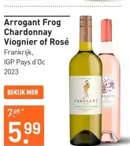 Gall & Gall Arrogant Frog Rosé 75CL Wijn aanbieding