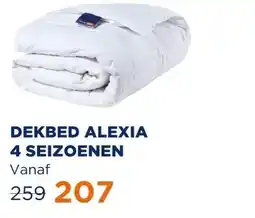 TotaalBED Dekbed Alexia 90% dons 4-seizoenen | 140x200 aanbieding