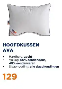TotaalBED Hoofdkussen Ava | dons | aanbieding