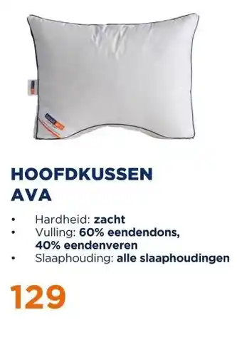 TotaalBED Hoofdkussen Ava | dons | aanbieding